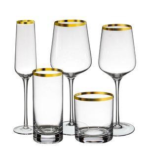 中国制造商批发手工水晶酒杯杯葡萄酒玻璃器皿
